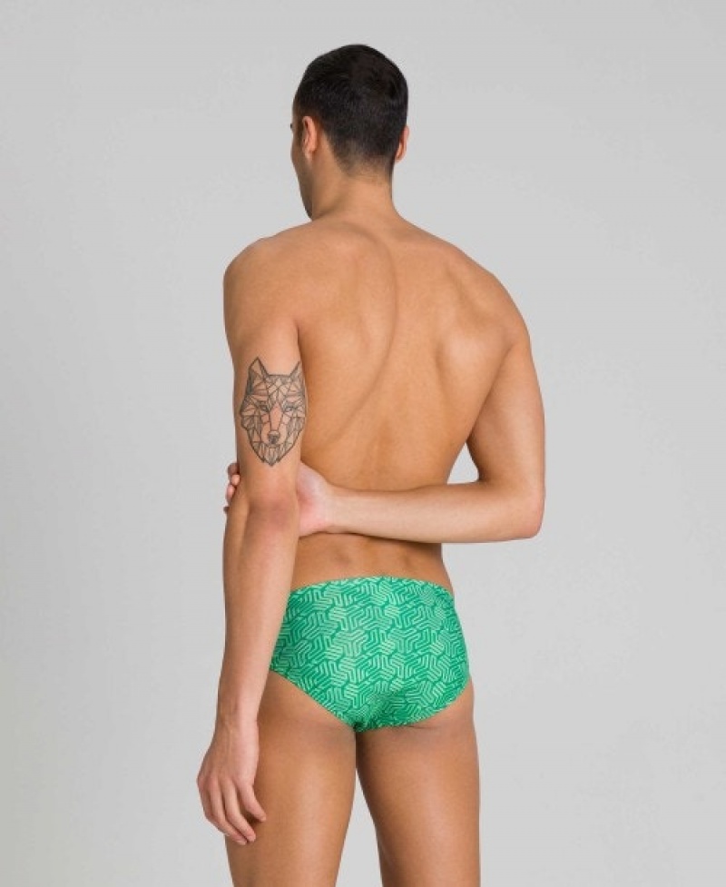 Green Arena Kikko Men's Briefs | 78322053