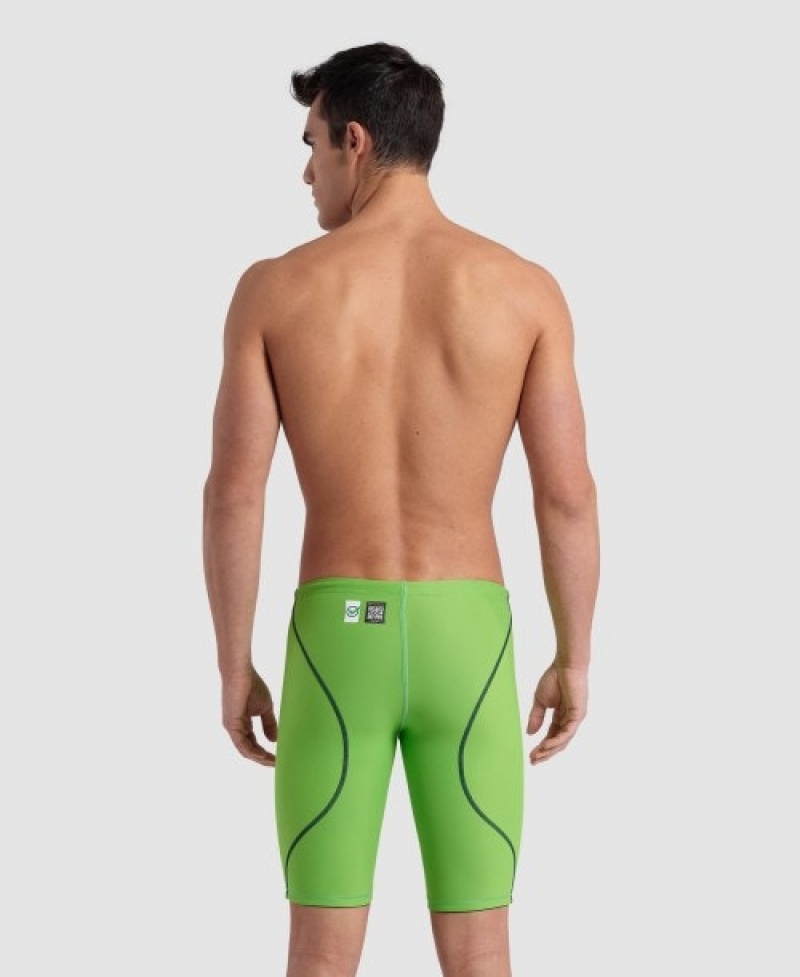 Green Arena Powerskin St Next Emerald Green Limited Edition Jammer Men's Racing Suit | 48033236