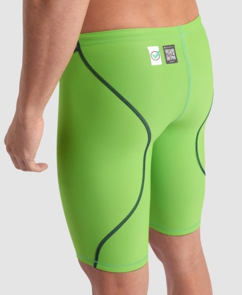 Green Arena Powerskin St Next Emerald Green Limited Edition Jammer Men's Racing Suit | 48033236