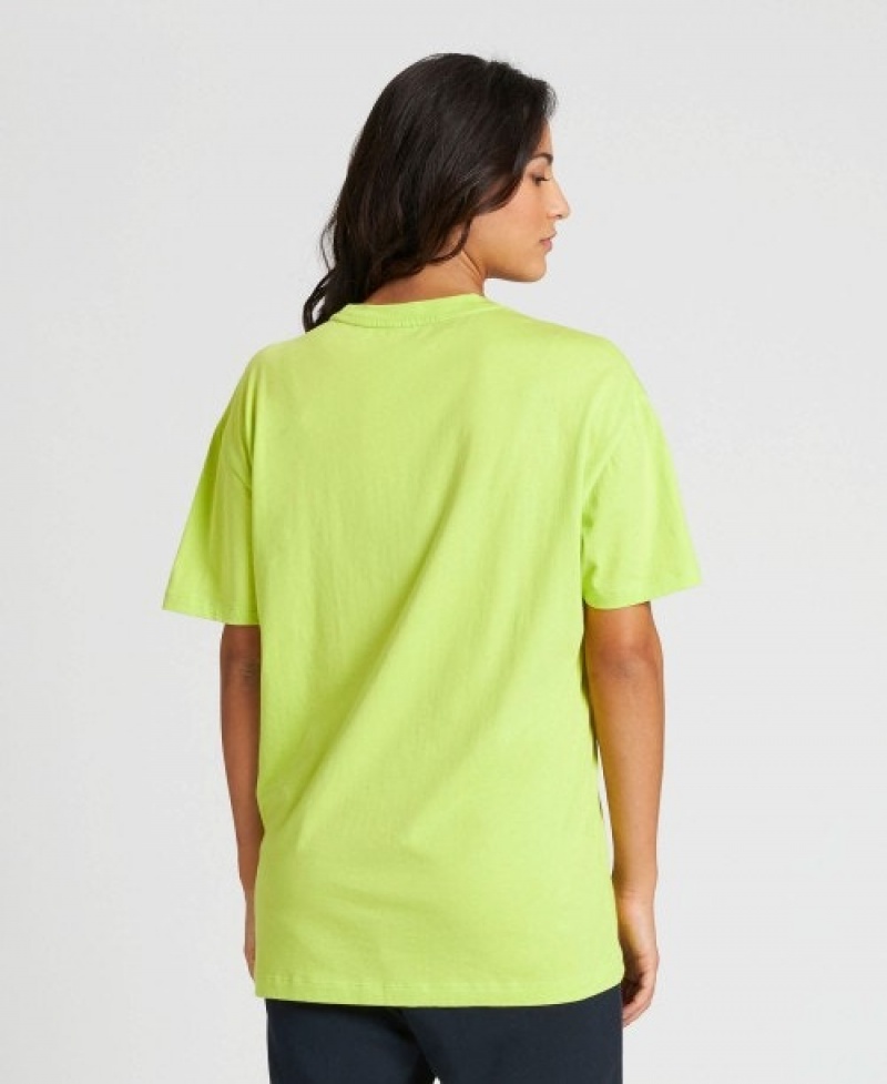 Green Arena Uni Women's T Shirts | 52212057