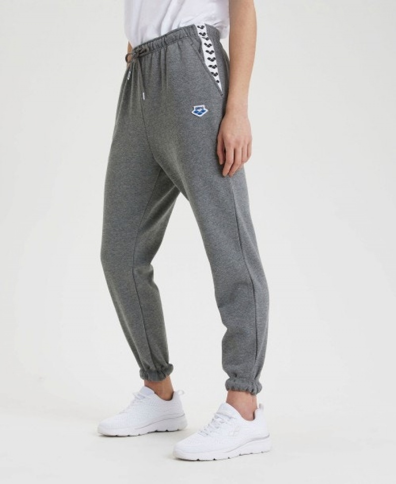 Grey Arena Icons Solid Women's Pants | 85667011