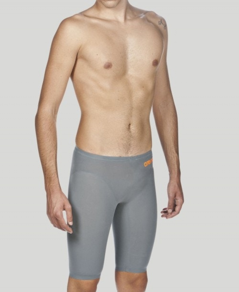 Grey Arena Powerskin R-evo One Jammer Men's Racing Suit | 53520109