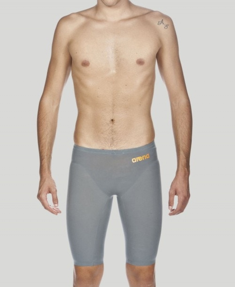 Grey Arena Powerskin R-evo One Jammer Men's Racing Suit | 53520109