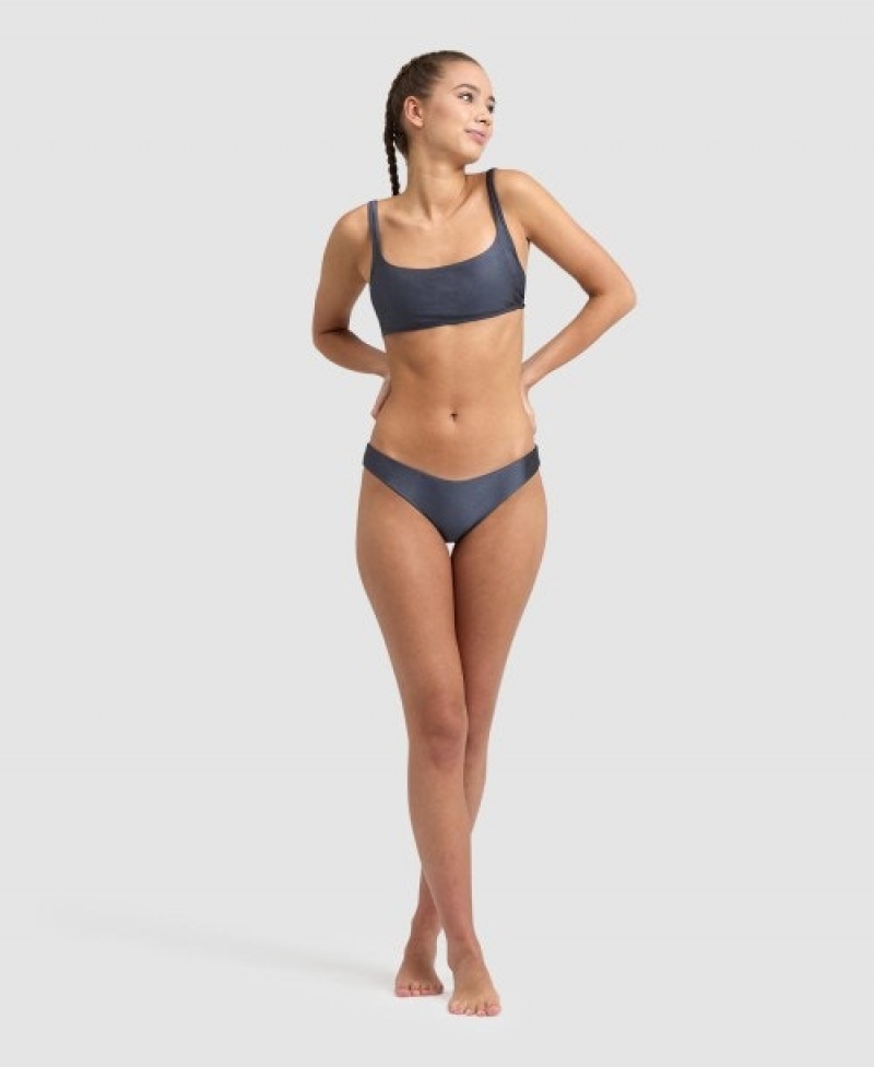 Grey Arena Shila Bralette Women's Bikinis | 94312465