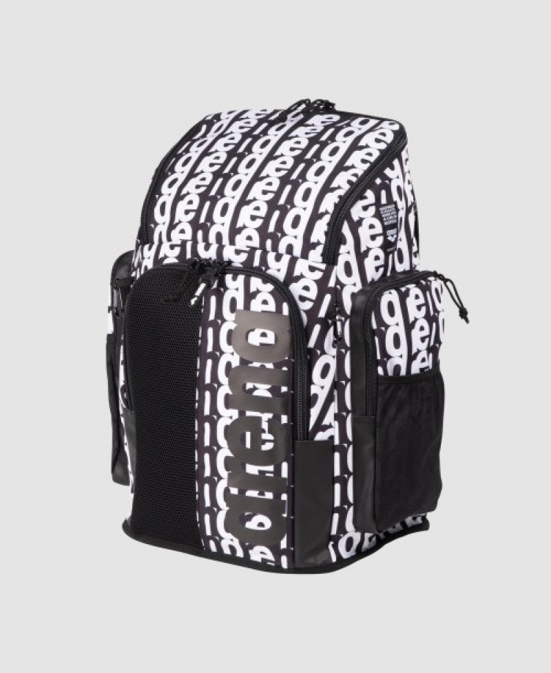 Grey Arena Spiky Iii 45 L Allover Print Women\'s Backpacks | 49640928