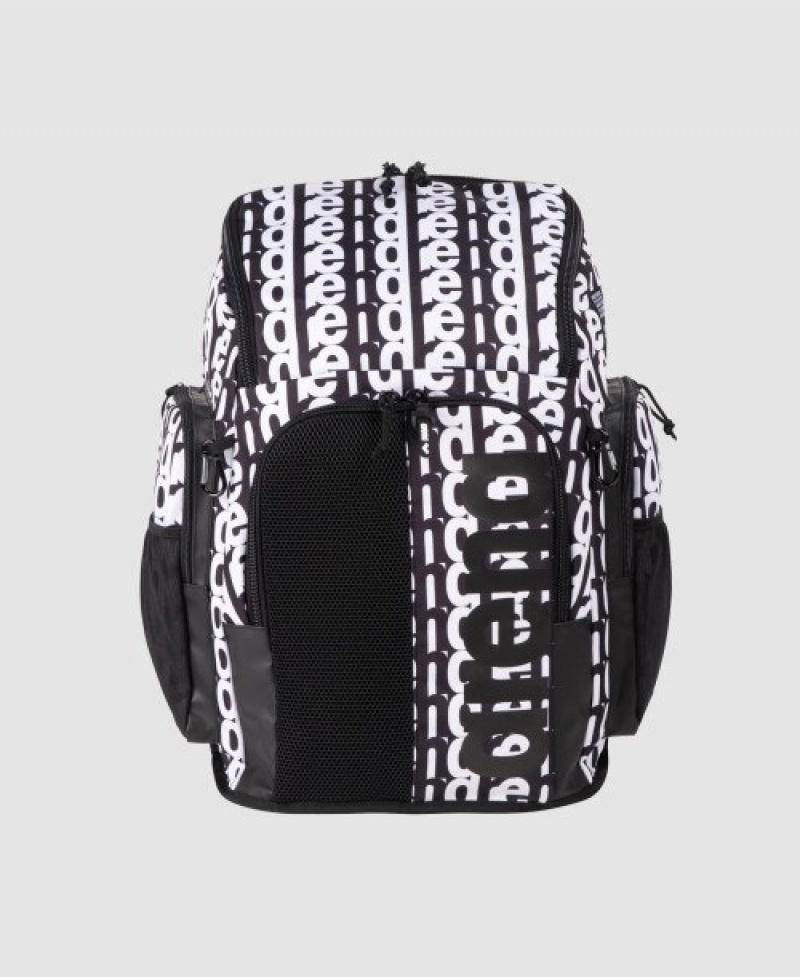 Grey Arena Spiky Iii 45 L Allover Print Men's Backpacks | 59321046