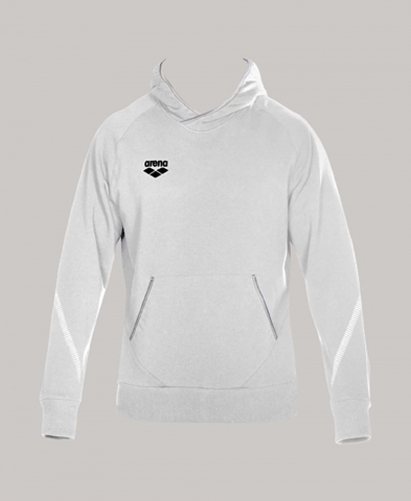 Grey Arena Team Line Hoody Men\'s Sweatshirts | 37743109