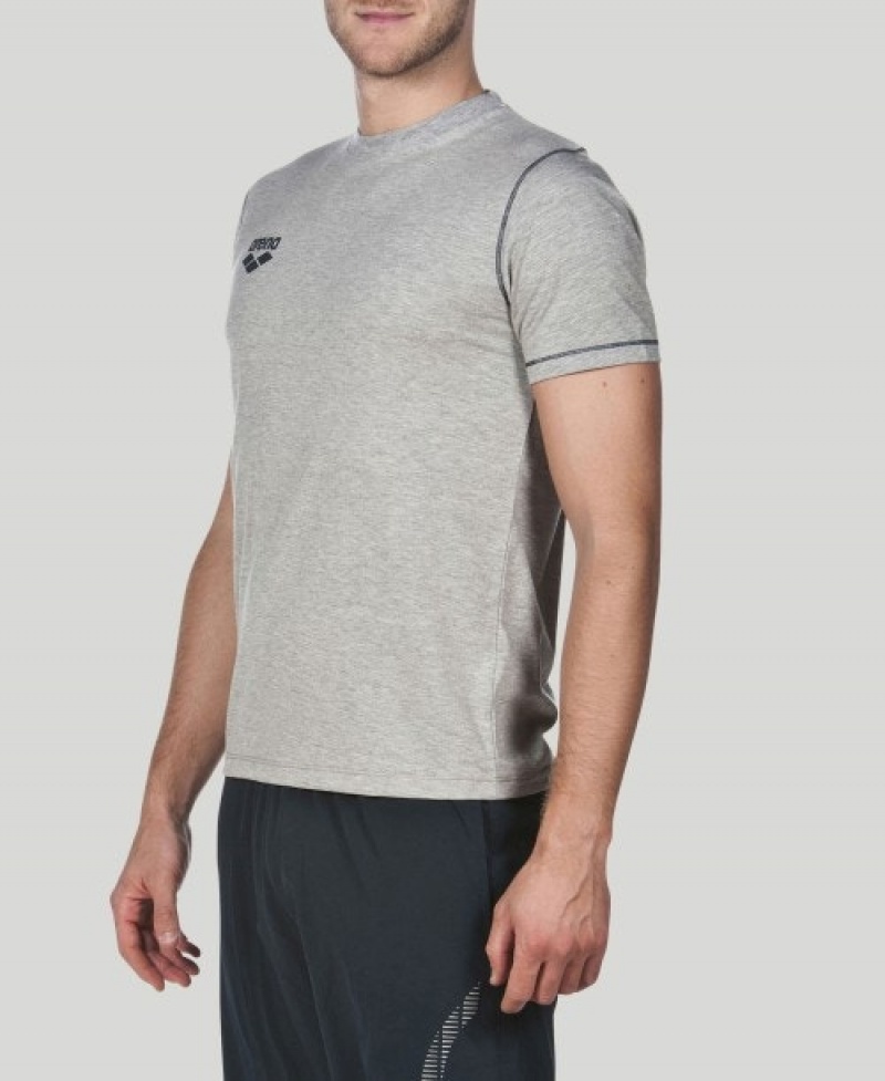 Grey Arena Team Line Short Sleeve Women's T Shirts | 24489707