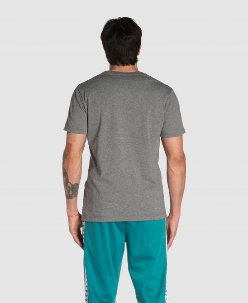 Grey Arena Team Us Men's T Shirts | 96474647