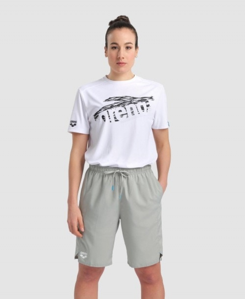 Grey Arena Team Women's Shorts | 16993349