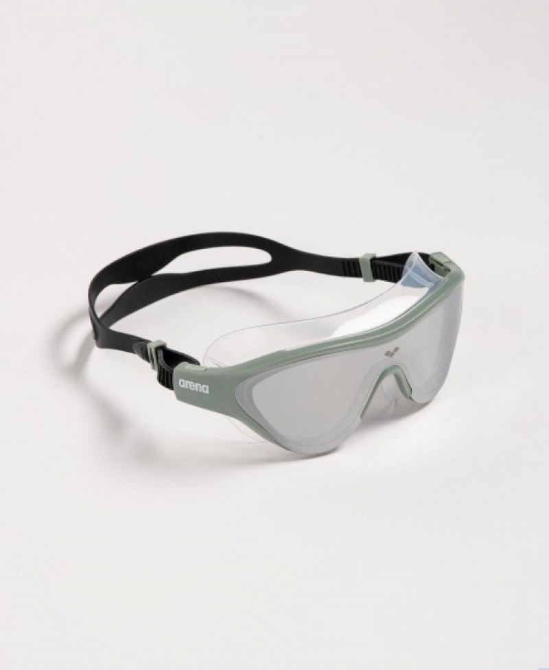 Grey Arena The One Mirror Mask Women's Swimming Goggles | 29469084