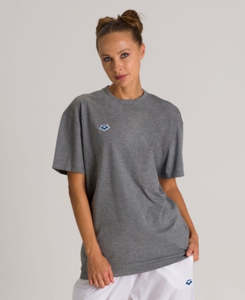 Grey Arena Uni Women's T Shirts | 72391920