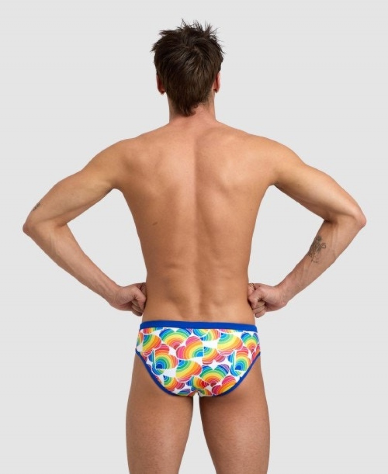 Multicolor Arena Pride Men's Briefs | 44702819