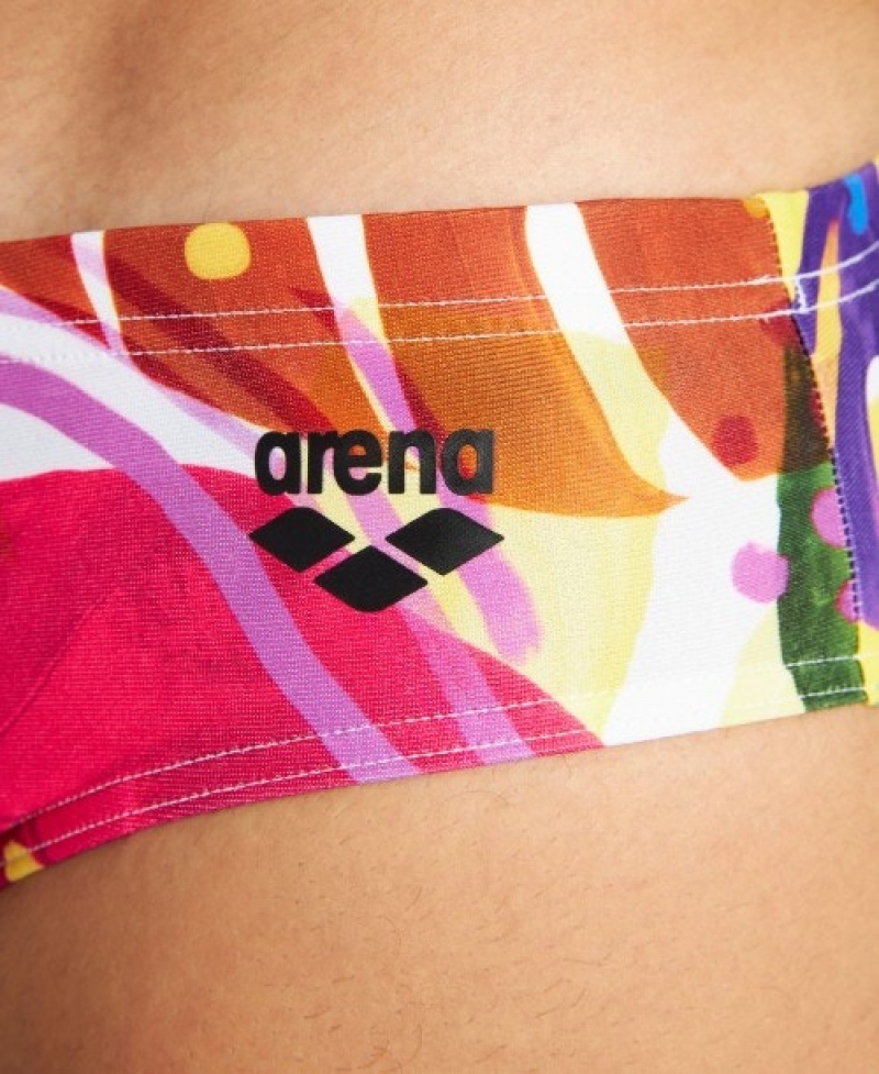 Multicolor Arena Tropics Men's Briefs | 5550857