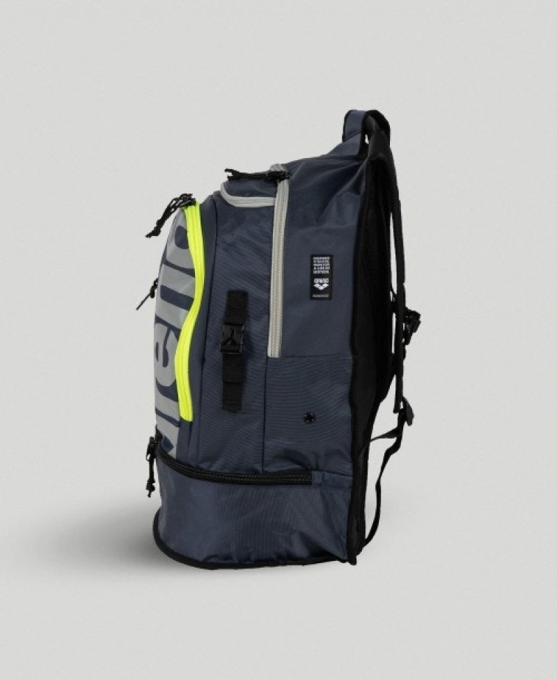 Navy Arena Fastpack 3.0 40 L Men's Backpacks | 11184216