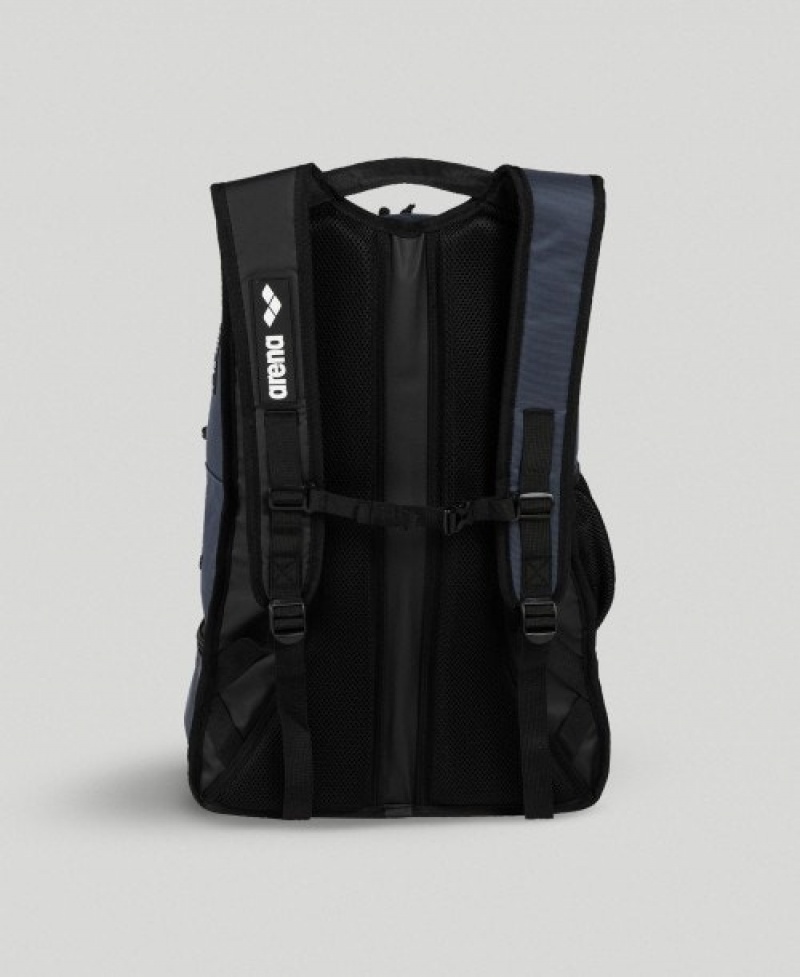 Navy Arena Fastpack 3.0 40 L Men's Backpacks | 11184216