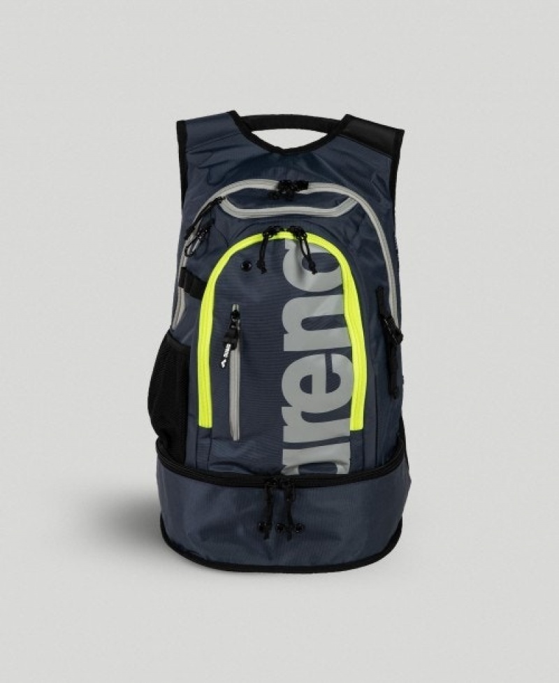 Navy Arena Fastpack 3.0 40 L Men's Backpacks | 11184216