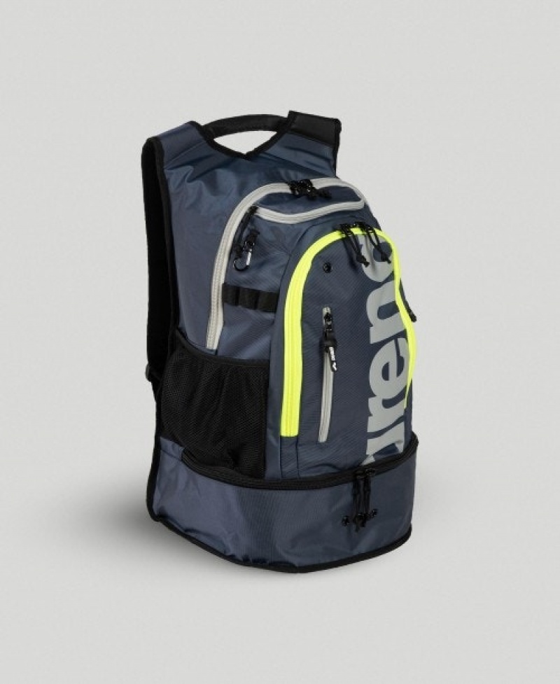 Navy Arena Fastpack 3.0 40 L Men's Backpacks | 11184216