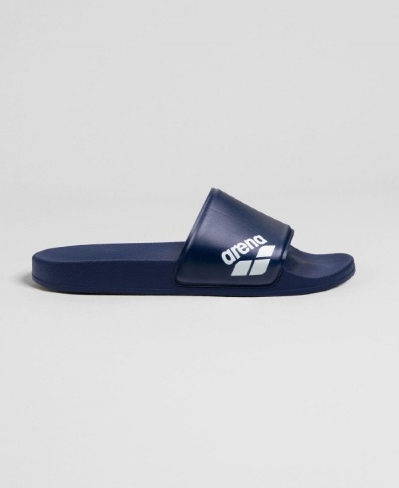 Navy Arena Fin Men's Sandals | 84333453