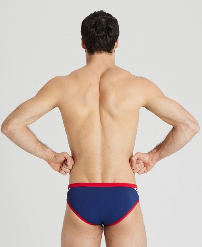 Navy Arena Icons Men's Briefs | 50298938