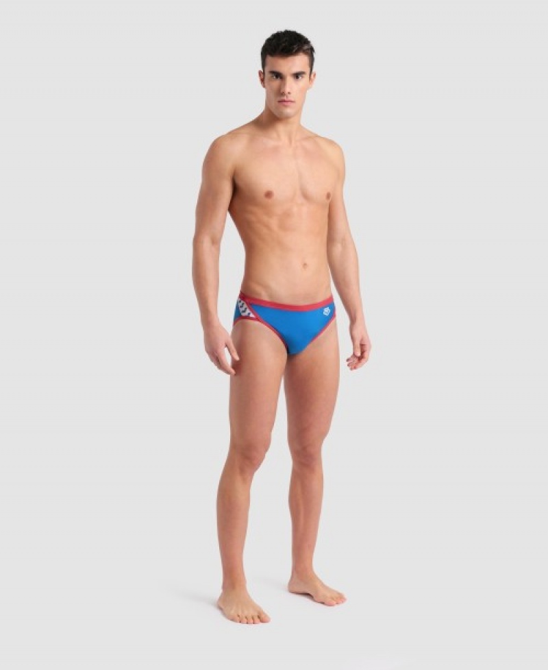 Navy Arena Icons Men's Briefs | 5290337