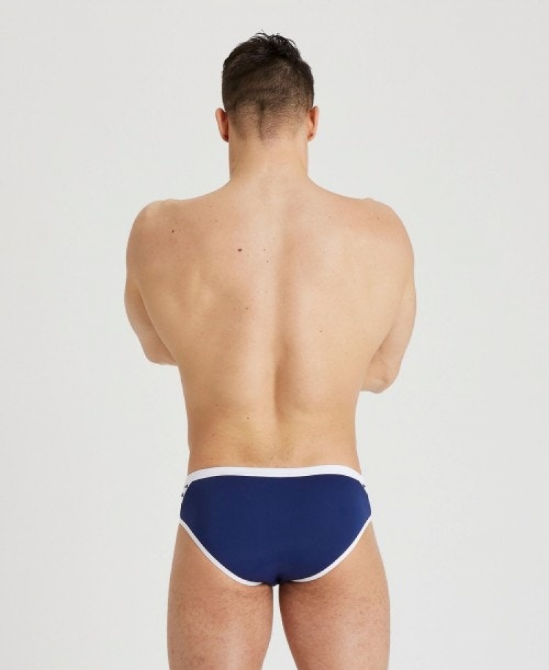 Navy Arena Icons Men's Briefs | 5290337