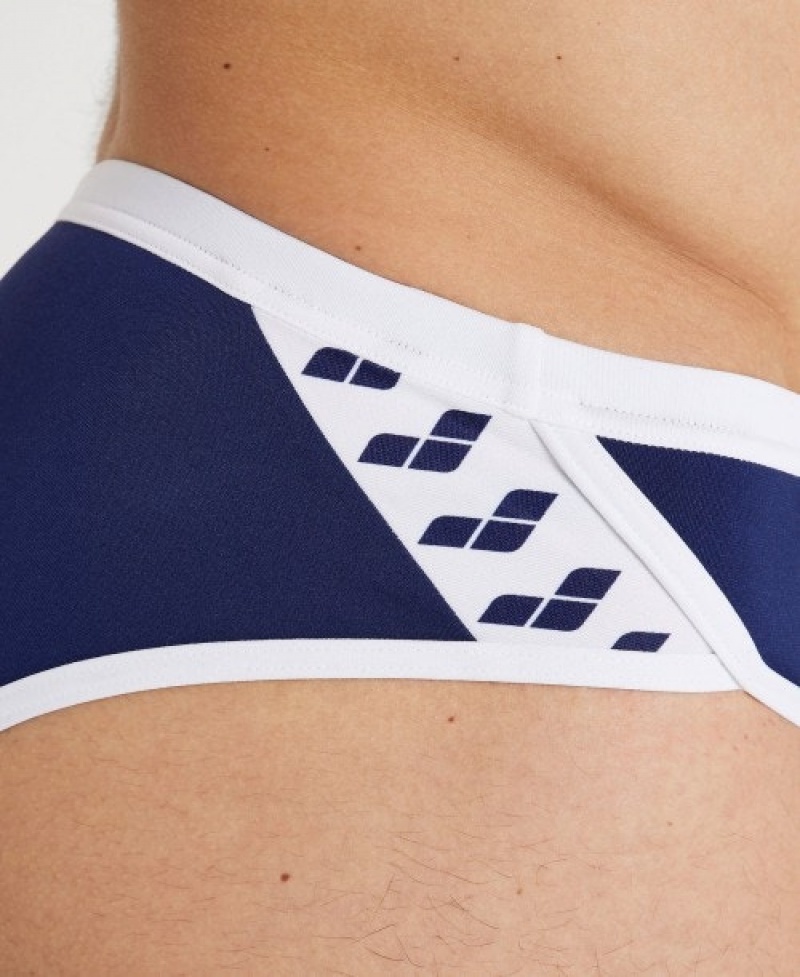 Navy Arena Icons Men's Briefs | 97619928