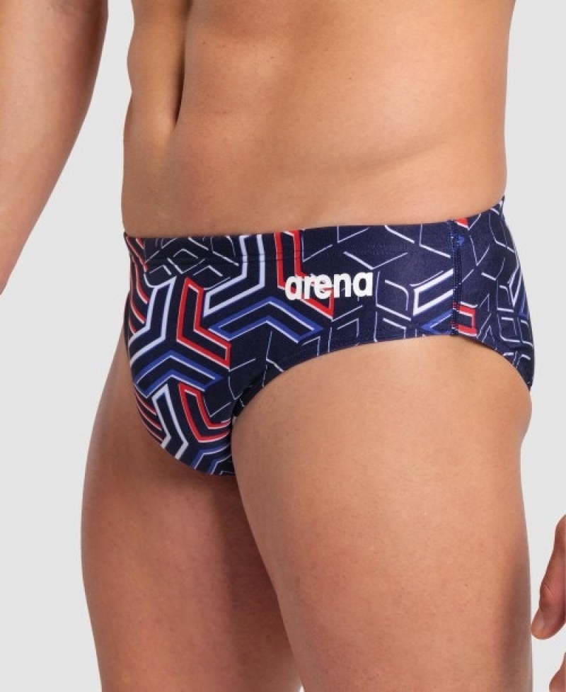 Navy Arena Kikko Pro Men's Briefs | 43931938