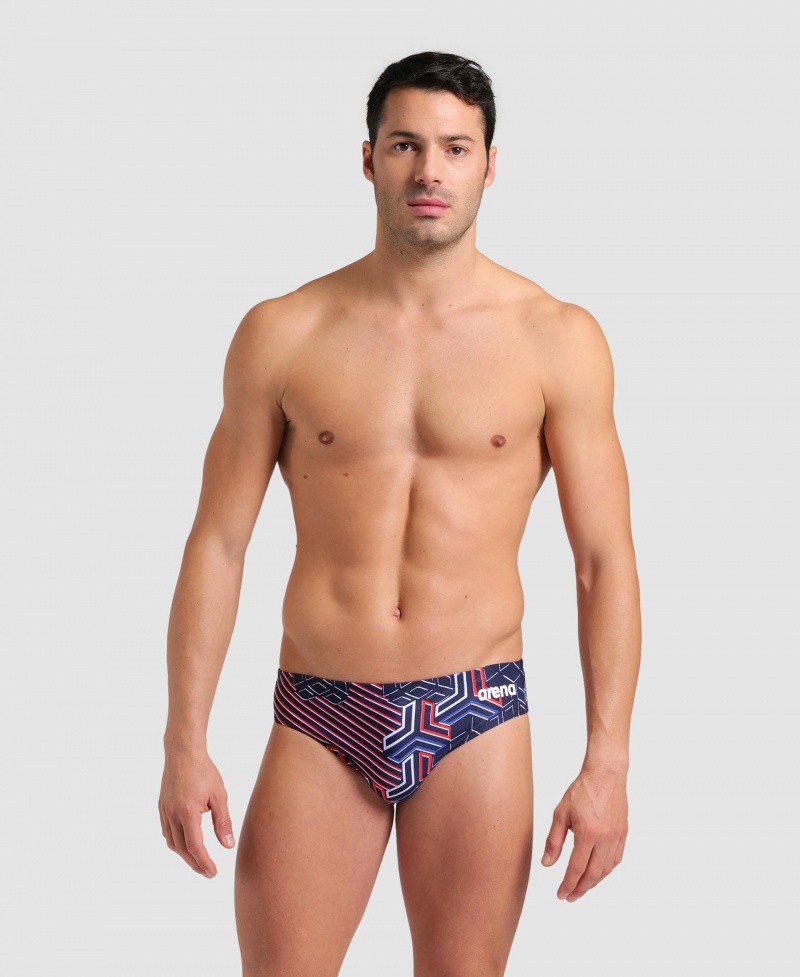 Navy Arena Kikko Pro Men\'s Briefs | 43931938