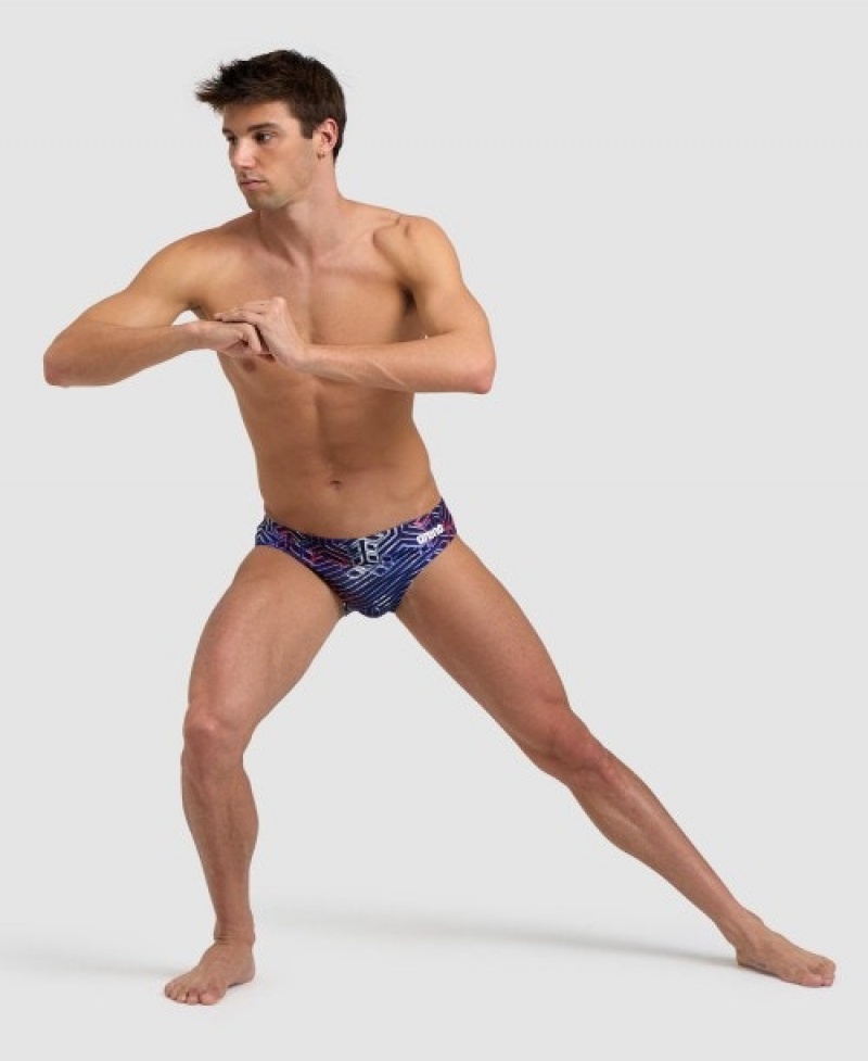 Navy Arena Kikko Pro Men's Briefs | 45234934