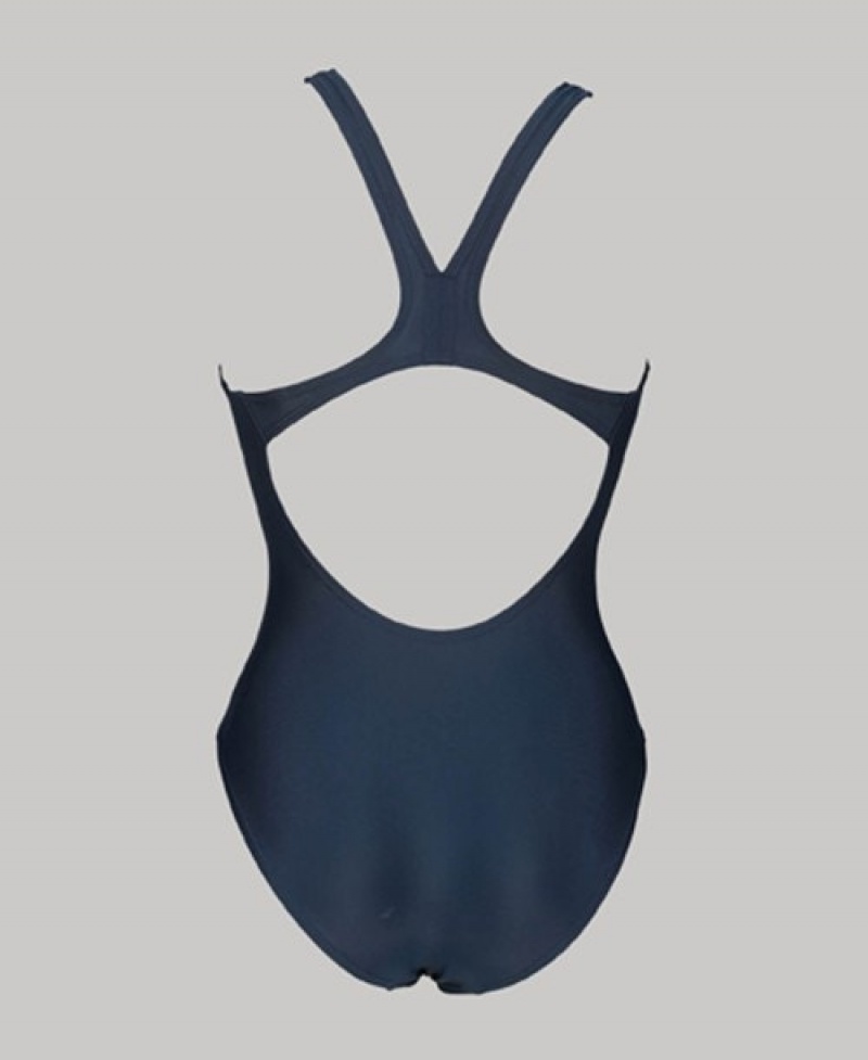 Navy Arena Lts Pro Back Women's Swimsuits | 81036022