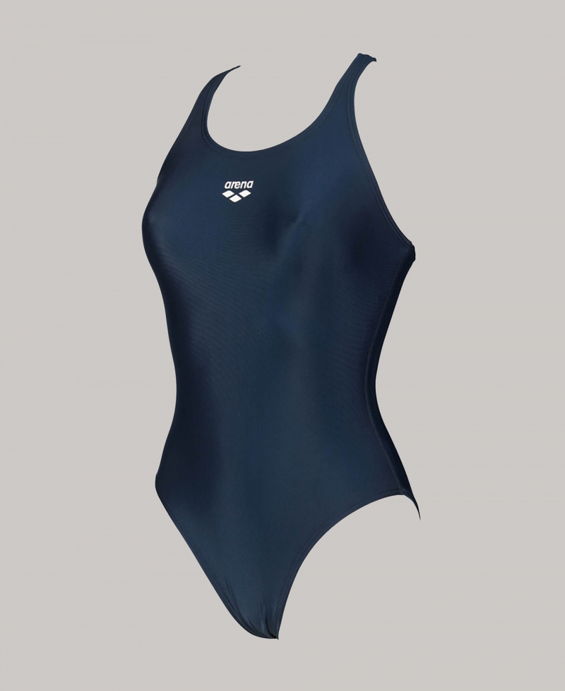 Navy Arena Lts Pro Back Women\'s Swimsuits | 81036022