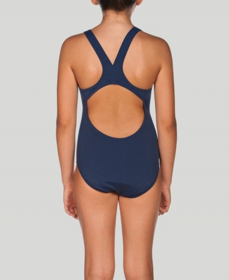 Navy Arena Madison Youth Swim Pro Back Girls' Swimsuits | 88140879