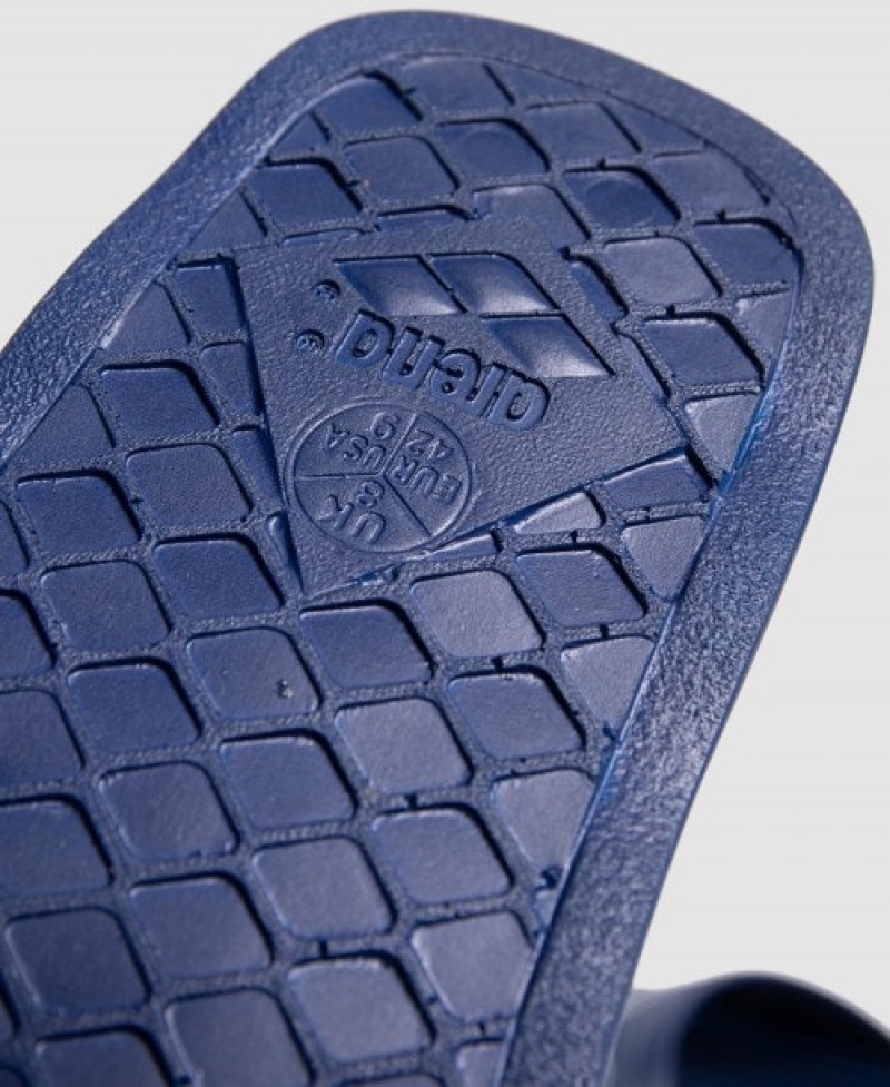 Navy Arena Marco United Diamond Pool Men's Slides | 97692247