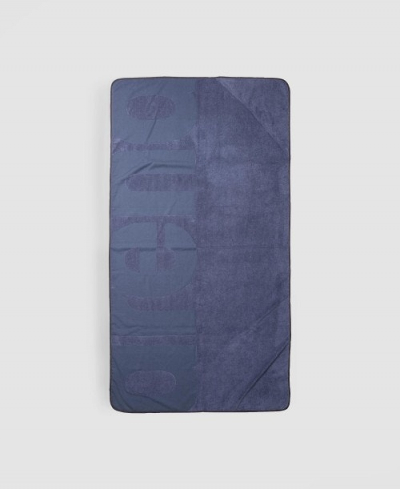 Navy Arena Pocket Beach Men's Towels | 72887685