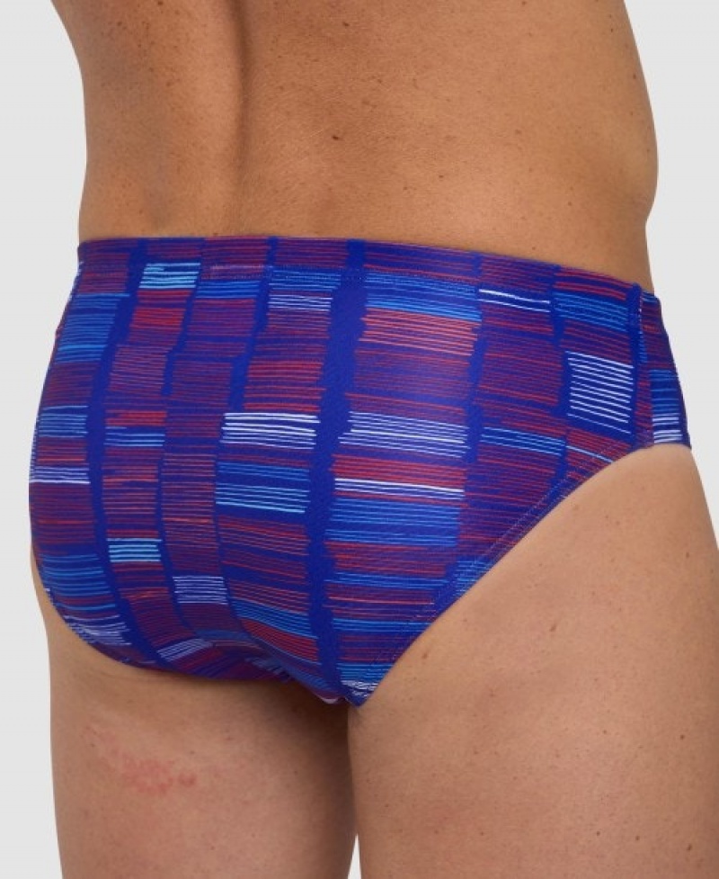 Navy Arena Slow Motion Men's Briefs | 31606438