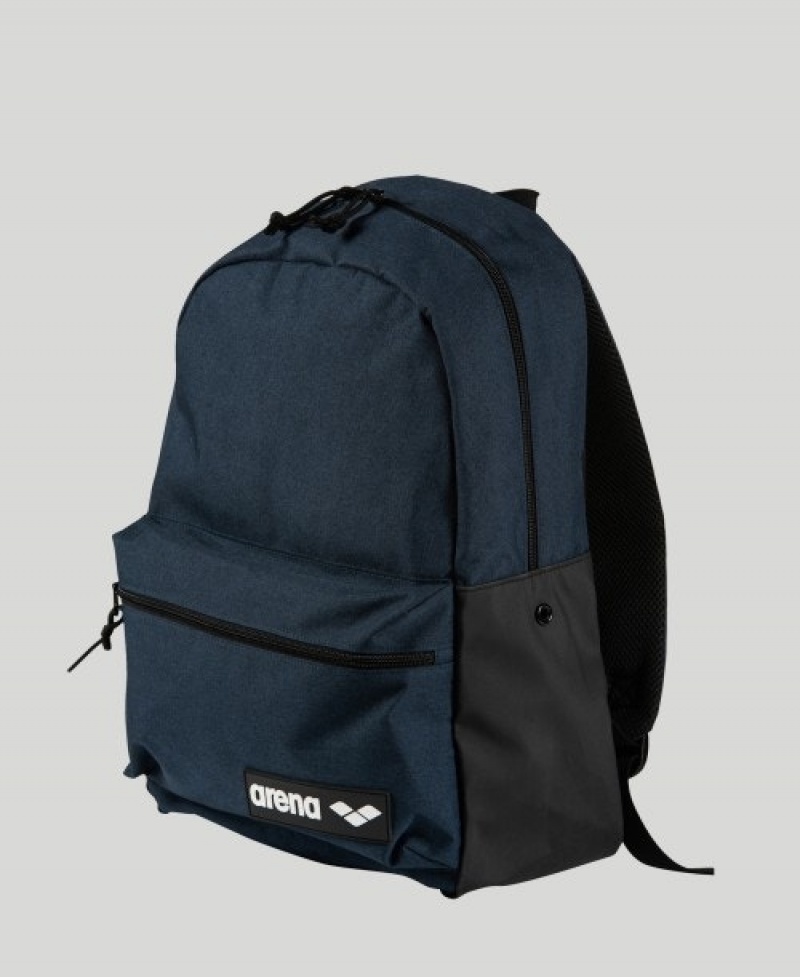 Navy Arena Team 30 L Men's Backpacks | 80871131