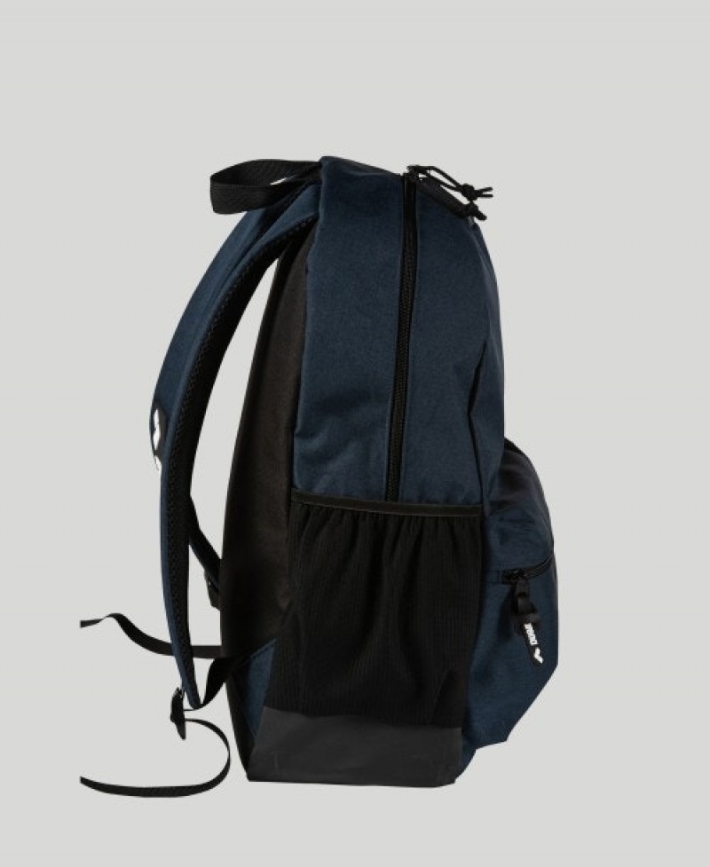 Navy Arena Team 30 L Men's Backpacks | 80871131