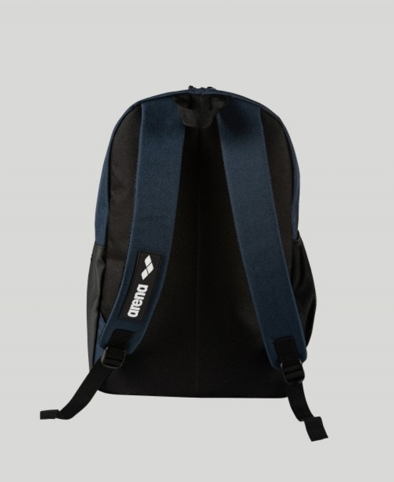 Navy Arena Team 30 L Men's Backpacks | 80871131