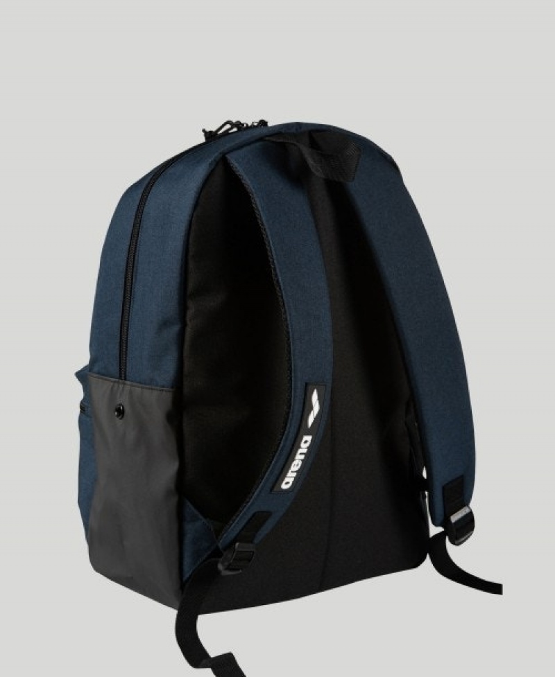 Navy Arena Team 30 L Men's Backpacks | 80871131