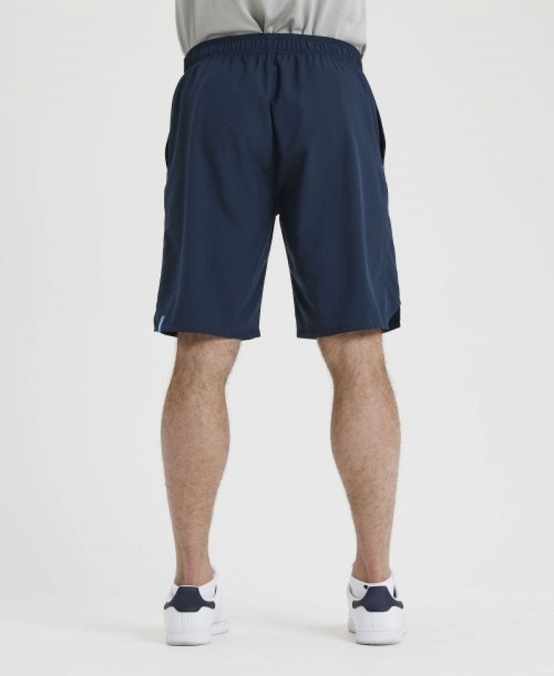 Navy Arena Team Men's Shorts | 5663714