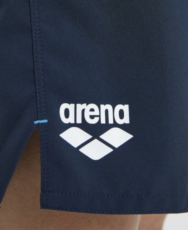 Navy Arena Team Men's Shorts | 5663714