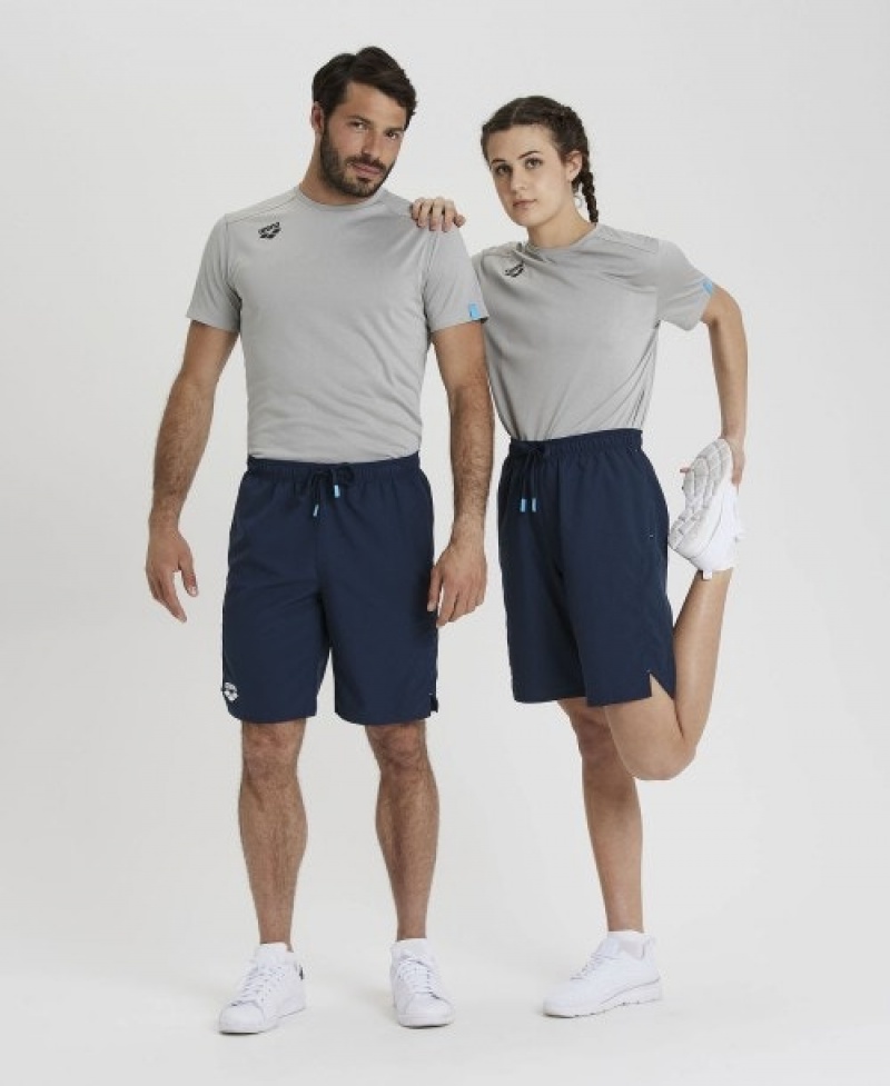 Navy Arena Team Men's Shorts | 5663714