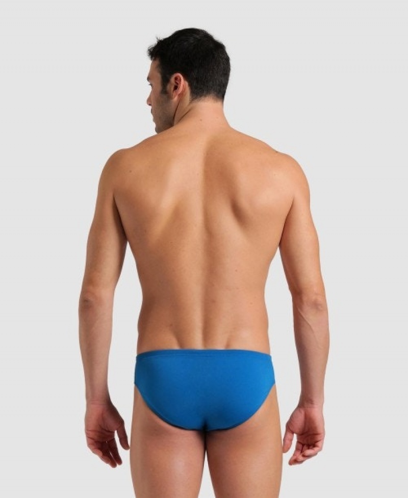 Navy Arena Team Solid Men's Briefs | 35843451