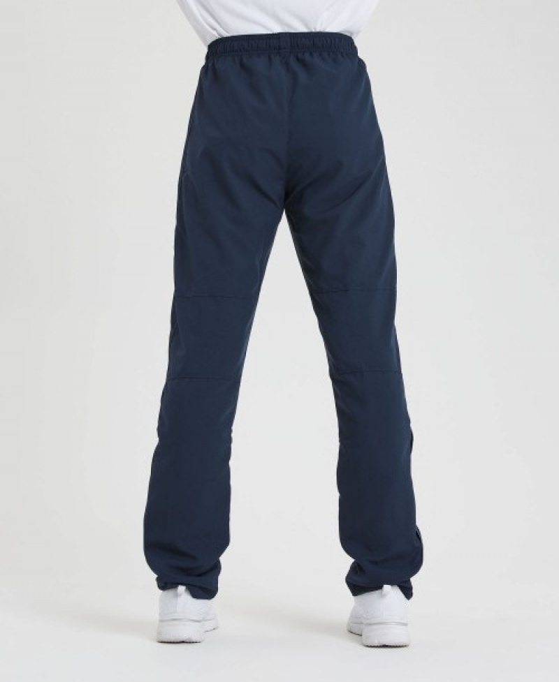 Navy Arena Team Sports Panel Men's Pants | 52396477