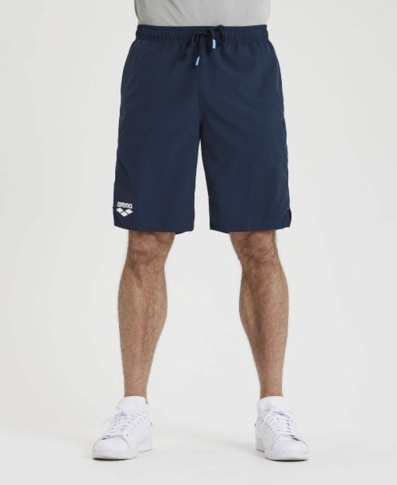 Navy Arena Team Women's Shorts | 97259336