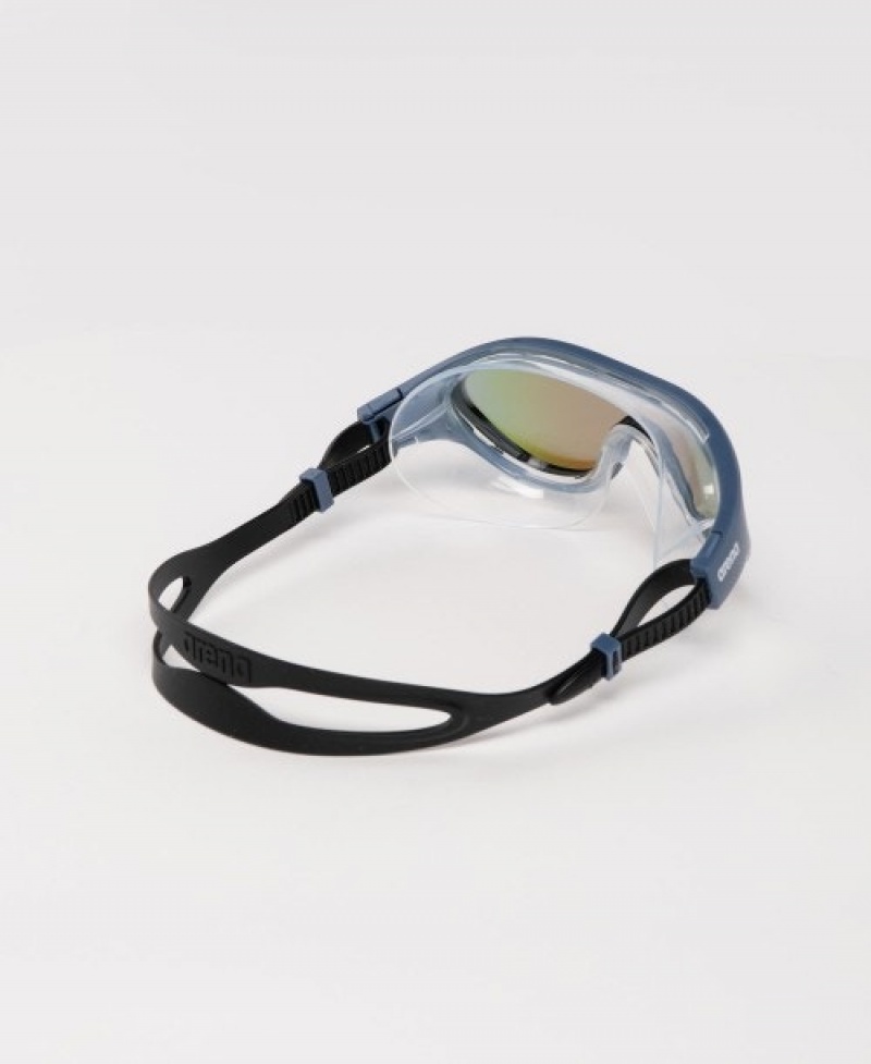 Navy Arena The One Mirror Mask Women's Swimming Goggles | 38209152