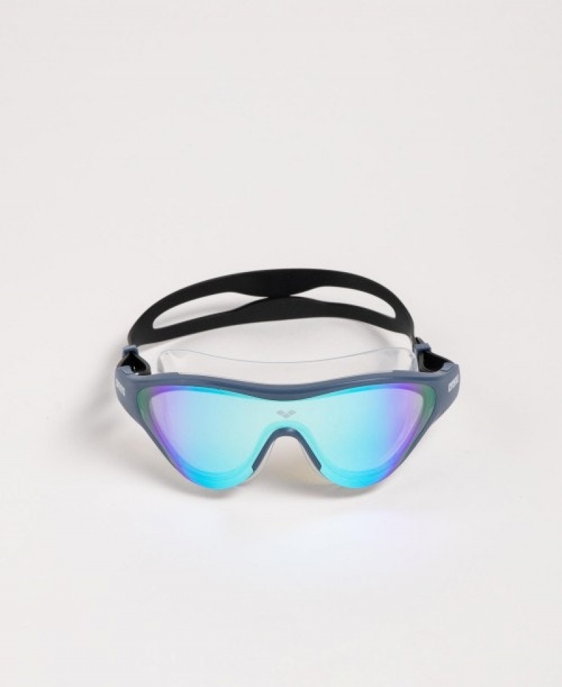 Navy Arena The One Mirror Mask Women's Swimming Goggles | 38209152