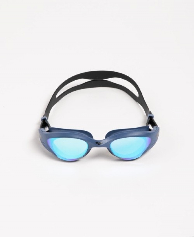 Navy Arena The One Mirror Men's Swimming Goggles | 53610588