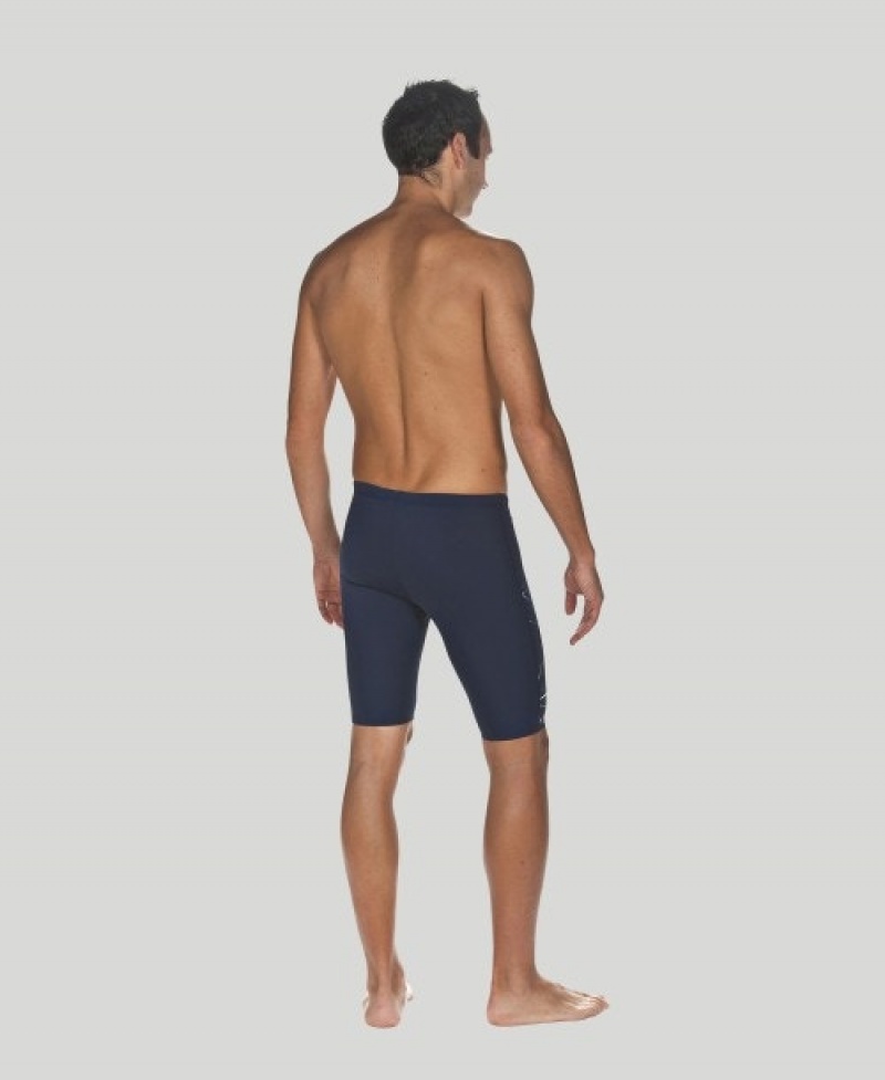 Navy Arena Water Jammer Men's Swim Shorts | 15531652